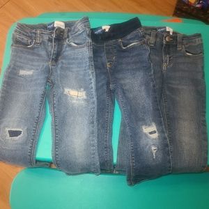 SOLD 3 pair of 4T Old Navy Karate Skinny Jeans NO LONGER AVAILABLE